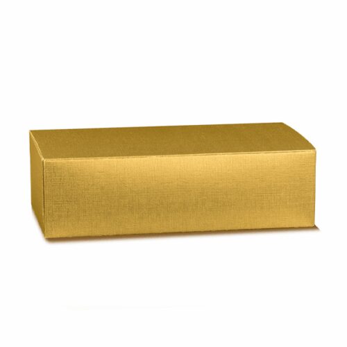 Scatola Unica 2 bottiglie Fibra Oro