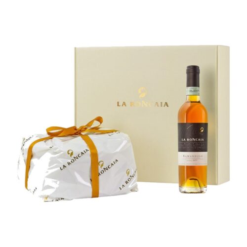 La Roncaia - Confezione Panettone Artigianale al Ramandolo e bottiglia Ramandolo
